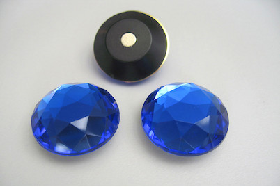 Image of Diamant-Magnete 25 mm blau bei JUMBO