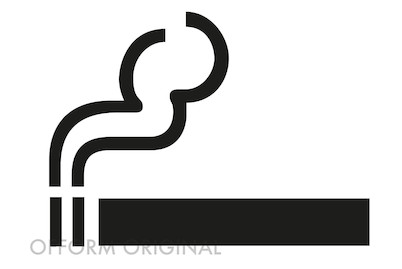 Image of Fs1300 Raucher Symbol schwarz bei JUMBO