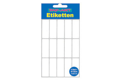 Image of Sticker Etiketten weiss 14 x 38 mm bei JUMBO