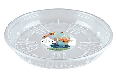 Image of Elho Untersetzer Uni rund 14 cm transparent