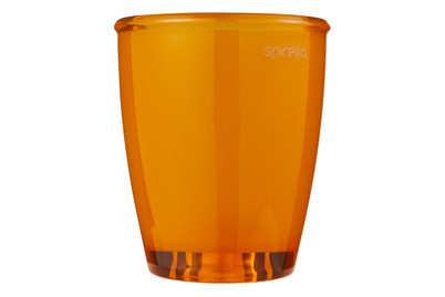 Image of Spirella Toronto Zahnbecher orange bei JUMBO