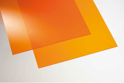 Image of Acrylglas eben glattorange 3 mm 50x25 cm bei JUMBO
