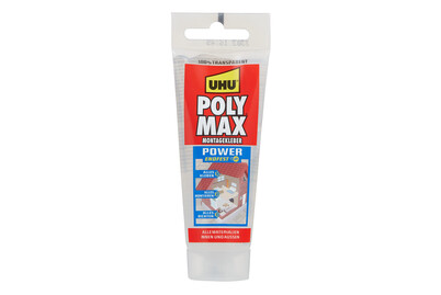 Image of Uhu Poly Max Express glasklar transparent 75 g