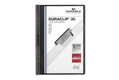 Image of Durable Duraclip Mappe schwarz bei JUMBO
