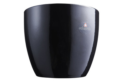 Image of Übertopf ø 16 cm schwarz glänzend bei JUMBO