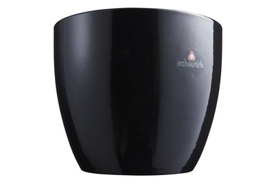 Image of Übertopf ø 22 cm schwarz glänzend bei JUMBO