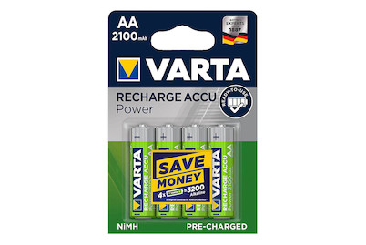 Image of Varta Accu AA Power 2100mAh 4er Bli bei JUMBO