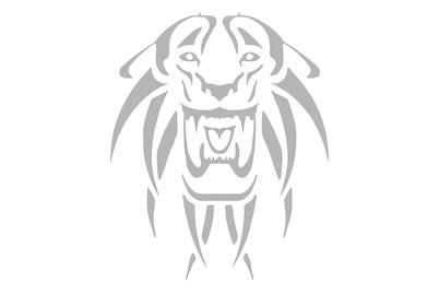 Image of Sticker Fenster Tattoo Tiger