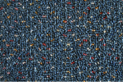 Image of Teppich Pixel blau 5 m