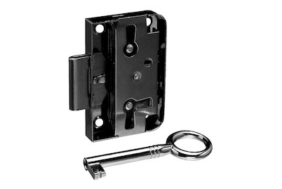 Image of Möbelschloss vernickelt D25 mm bei JUMBO