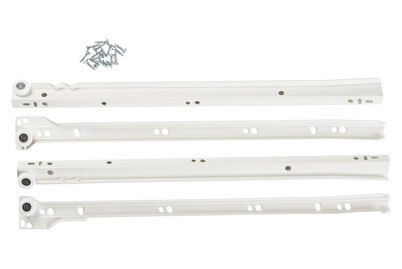 Image of Schubladenführung weiss 300 mm bei JUMBO