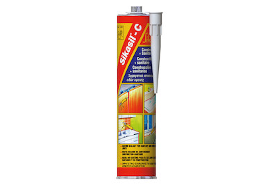 Image of Sikasil Bau- und Sanitärsilikon 300 ml hellgrau bei JUMBO