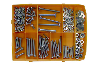 Image of Sortiment Metallschrauben 198 Stück bei JUMBO