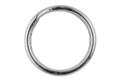 Image of Schlüsselring vernickelt 16 mm 10 Stück bei JUMBO