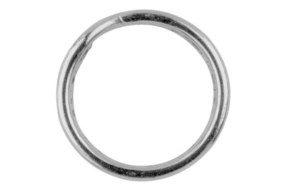 Image of Schlüsselring vernickelt 20 mm 5 Stück bei JUMBO