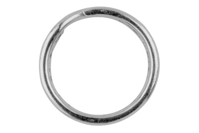 Image of Schlüsselring vernickelt 25 mm 5 Stück bei JUMBO