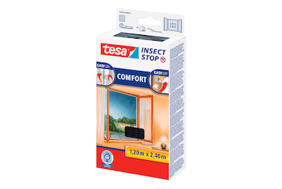 Image of tesa® Insect Stop Fliegengitter Comfort für bodentiefe Fenster