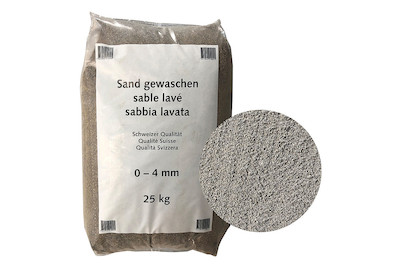 Image of Sand gewaschen 0-4 mm 25 kg