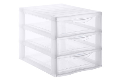 Image of Rotho Schubladen A4, 3 Schübe Orgamix bei JUMBO
