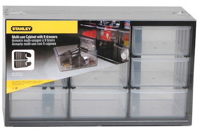 Image of Stanley Kleinteilemagazin 9 Fächer bei JUMBO