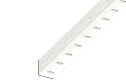 Image of Winkelprofil Stahl verzinkt weiss 2 m bei JUMBO