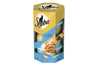 Image of Sheba Katzenfutter Thunfischfilets 4x80g bei JUMBO
