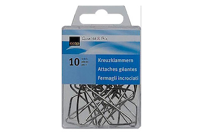Image of Qualité&Prix Kreuzklammern35x40 mm 10 Stk. bei JUMBO