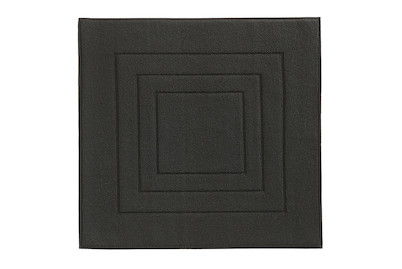 Image of Vossen Badematte 60x60 cm schwarz bei JUMBO