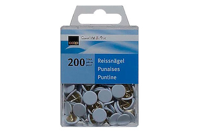 Image of Qualité&Prix Reissnägel weiss 200 Stück bei JUMBO
