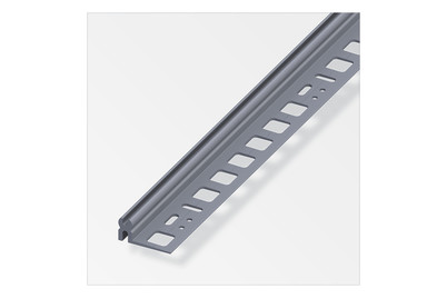 Image of Parkett Trägerprofil PVC 2 m a=für Beläge v. 7.5 bis 11.5 mm grau a=13.5 mm, b=30 mm bei JUMBO