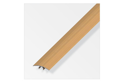 Image of Parkett Übergangsprofil Alu 1 m a=33 mm buche, geschrumpft bei JUMBO