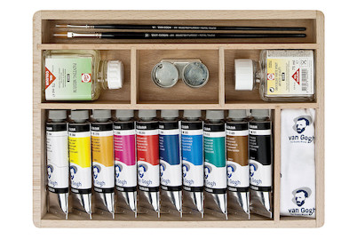 Image of Van Gogh Öl Holzmalkasten Basic bei JUMBO