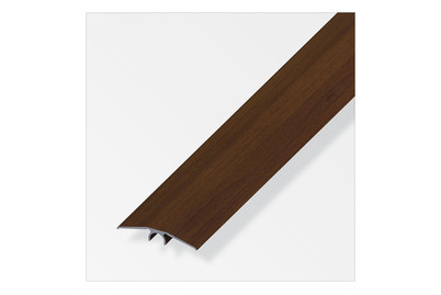 Image of Parkett Übergangsprofil Alu 1 m a=46 mm nussbaum, geschrumpft bei JUMBO
