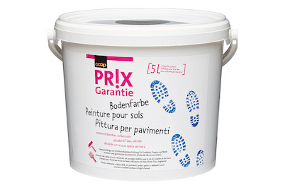 Image of Prix Garantie Bodenfarbe 5 l grau bei JUMBO