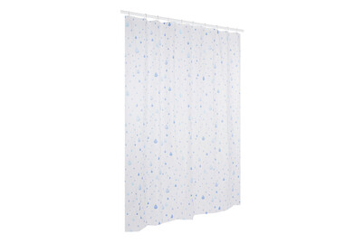 Image of Spirella Duschvorhang Waterdrop bei JUMBO
