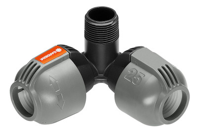 Image of Gardena Sprinklersystem Winkelstück 25 mm x 3/4in.-Aussengewinde bei JUMBO