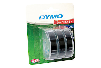 Image of Dymo Prägeband schwarz 9 mm 3er Blister
