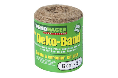 Image of Windhager Dekoband Jute natur 6x300 cm bei JUMBO