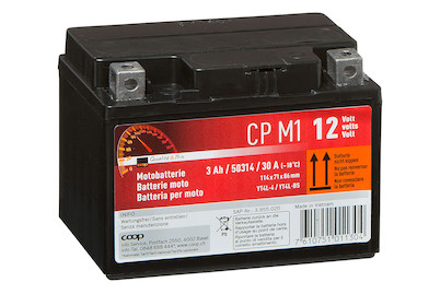 Image of Qualité&Prix Moto Batterie CP M1 3 Ah