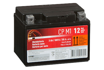Image of Qualité&Prix Moto Batterie CP M1 3 Ah bei JUMBO