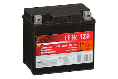 Image of Qualité&Prix Moto Batterie CP M6 4 Ah bei JUMBO