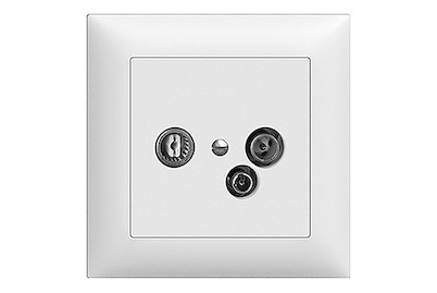 Image of UP Antennensteckdose R/Tv/Dat bei JUMBO