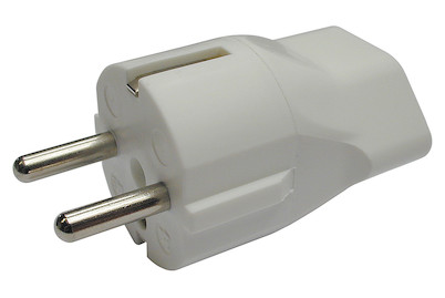 Image of Adapter D-Ch 3-polig weiss