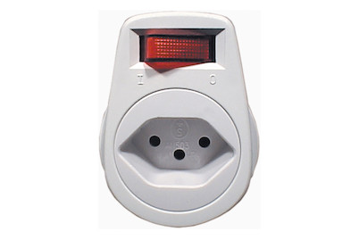 Image of Schaltadapter T12/13 weiss bei JUMBO