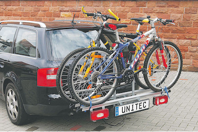 Image of Unitec Kupplungs-Fahrradträger Alu Atlas bei JUMBO