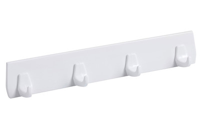 Image of Hakenleiste mit 4 Haken weiss bei JUMBO