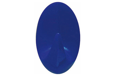 Image of Haken oval marineblau