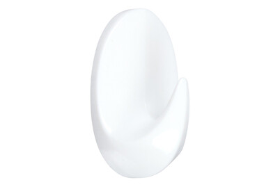 Image of Haken oval mittel weiss bei JUMBO