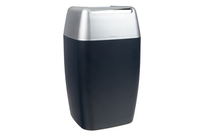 Image of Retro Abfalleimer frosty black bei JUMBO