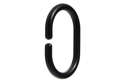 Image of Duschvorhangringe C-Minor black bei JUMBO